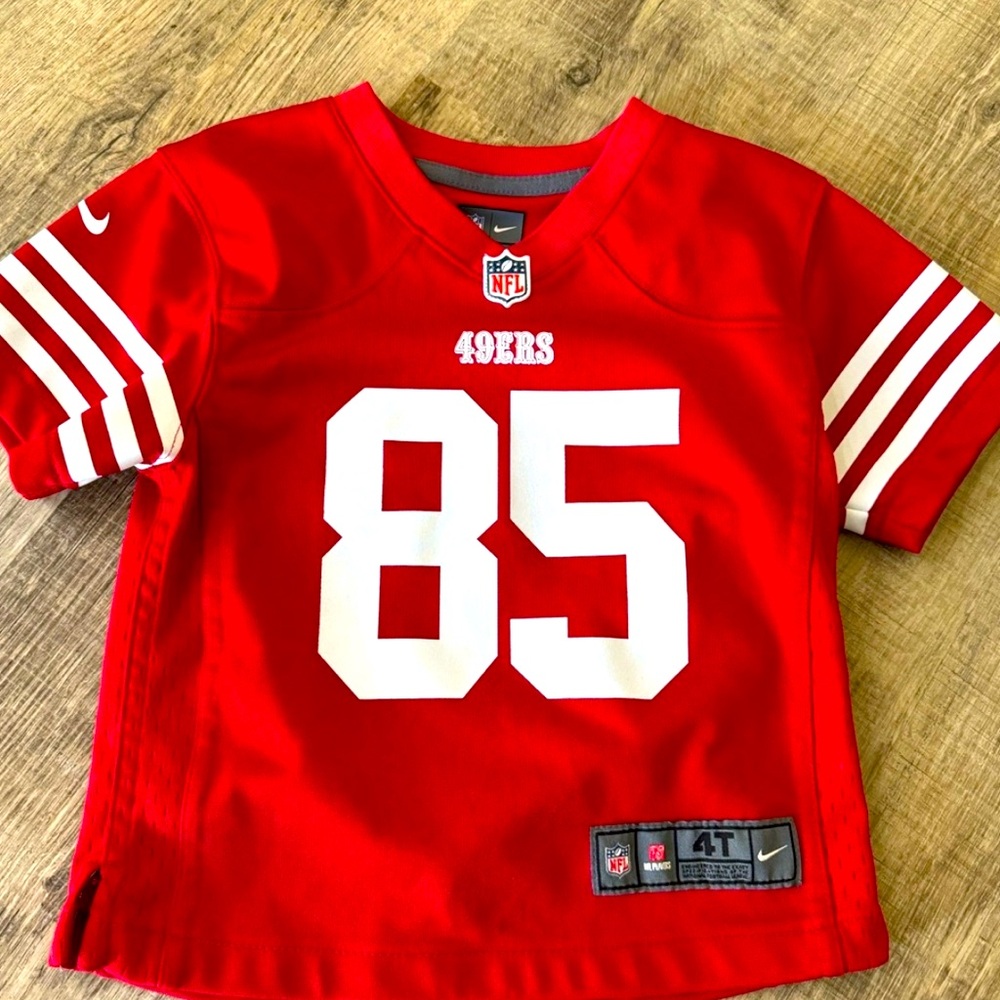 49ers George Kittle Jersey. Sz: 4T. Nike.